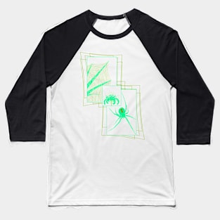 Black Widow V34 (Multicolor) Baseball T-Shirt